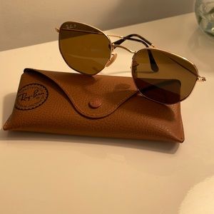 Ray-ban hexagonal flat sunglasses